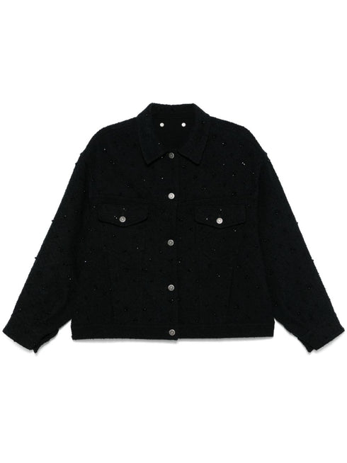 embroidered denim jacket
